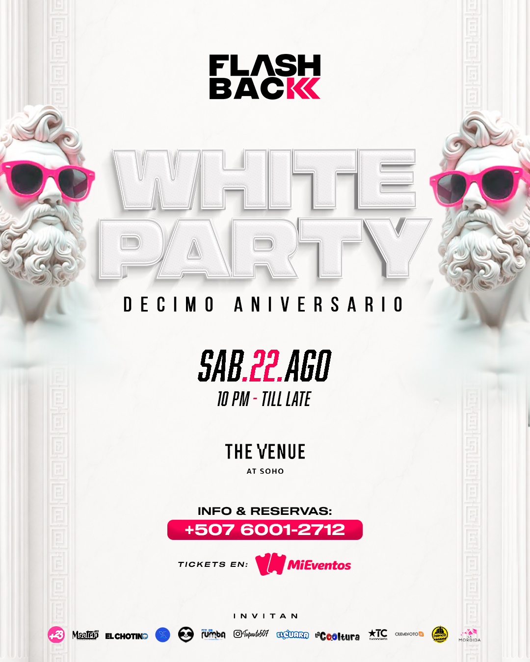FLASHBACK WHITE PARTY - 10mo ANIVERSARIO